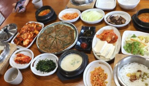 【お店】全羅道式の韓定食が楽しめる「집밥한정식」動画