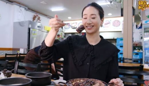 【屋台】韓国맛집オタクの 清涼里市場「スンデクッパとピスンデ」動画