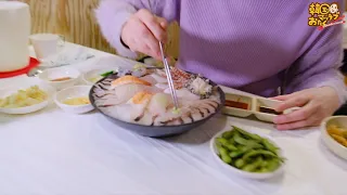 【屋台】韓国맛집オタクの 「イカ刺し」を食す
