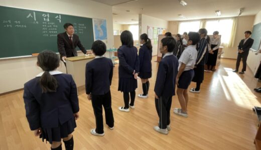 【学校だより】三学期の始業式ー静岡初中