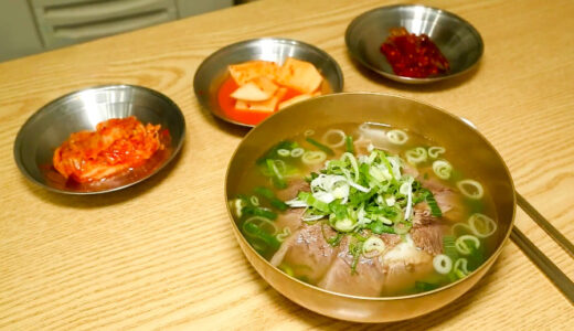 【お店】ソウル水遊市場の옛곰탕집で食す「コムタンとヤンジクッパ」