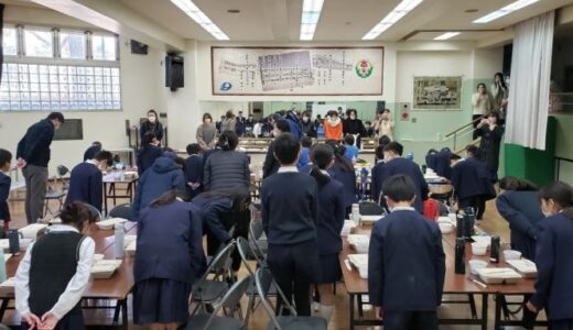 【学校だより】オモニ会主催の一日給食ー東京第9初級