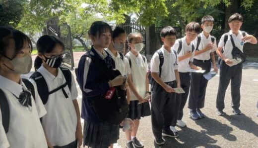 【学校だより】中級部の社会見学ー東京第5初中