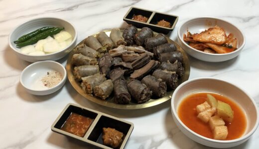 【お店】豚腸を使った韓国のスープ「スンデクッパ」動画