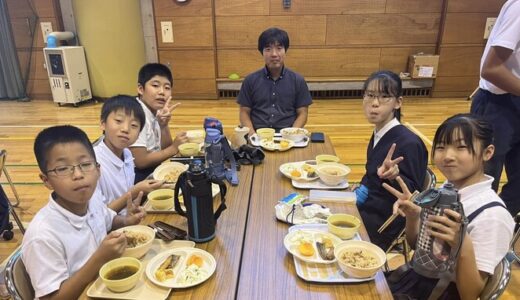 【学校だより】今日も美味しい給食をありがとう！～ー川崎初級