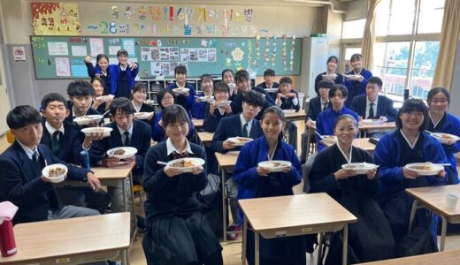【学校だより】卒業生のイタリアンシェフが特別給食を提供ー京都中高