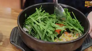 【お店】韓国맛집オタクの冬には絶対食べるべき「石焼牡蠣ビビンバ＆牡蠣クッパ」動画