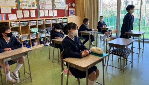 【学校だより】各教室で終業式ー東京第6幼初級
