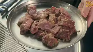 【お店】韓国맛집オタクの練炭焼きの名店での「豚カルビ」動画