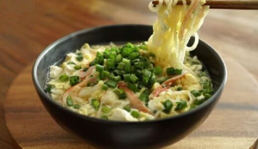 【レシピ】お豆腐と卵を使った「ヘルシーなラーメン」