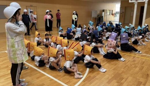 【学校だより】全校生の避難訓練ー東京第6幼初級