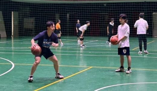 【学校だより】プロバスケットボール選手が来校ー大阪中高