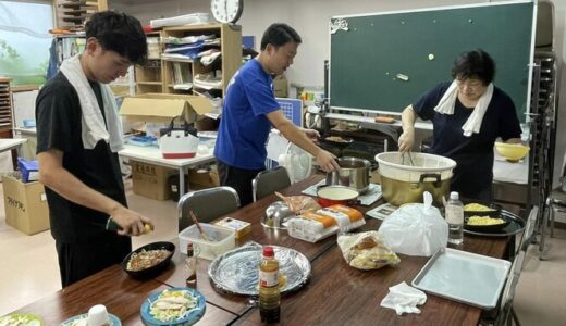 【学校だより】女盟オモニが作るお昼ご飯ー静岡初中