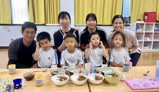 【学校だより】幼稚班の宿泊保育ー東京第4初中