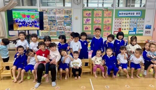 【学校だより】幼稚班体験保育ー東京第4初中