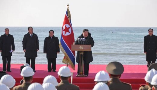 【北朝鮮】浅海養殖事業所の着工式で「世界で最も美しい漁村を」と金正恩総書記